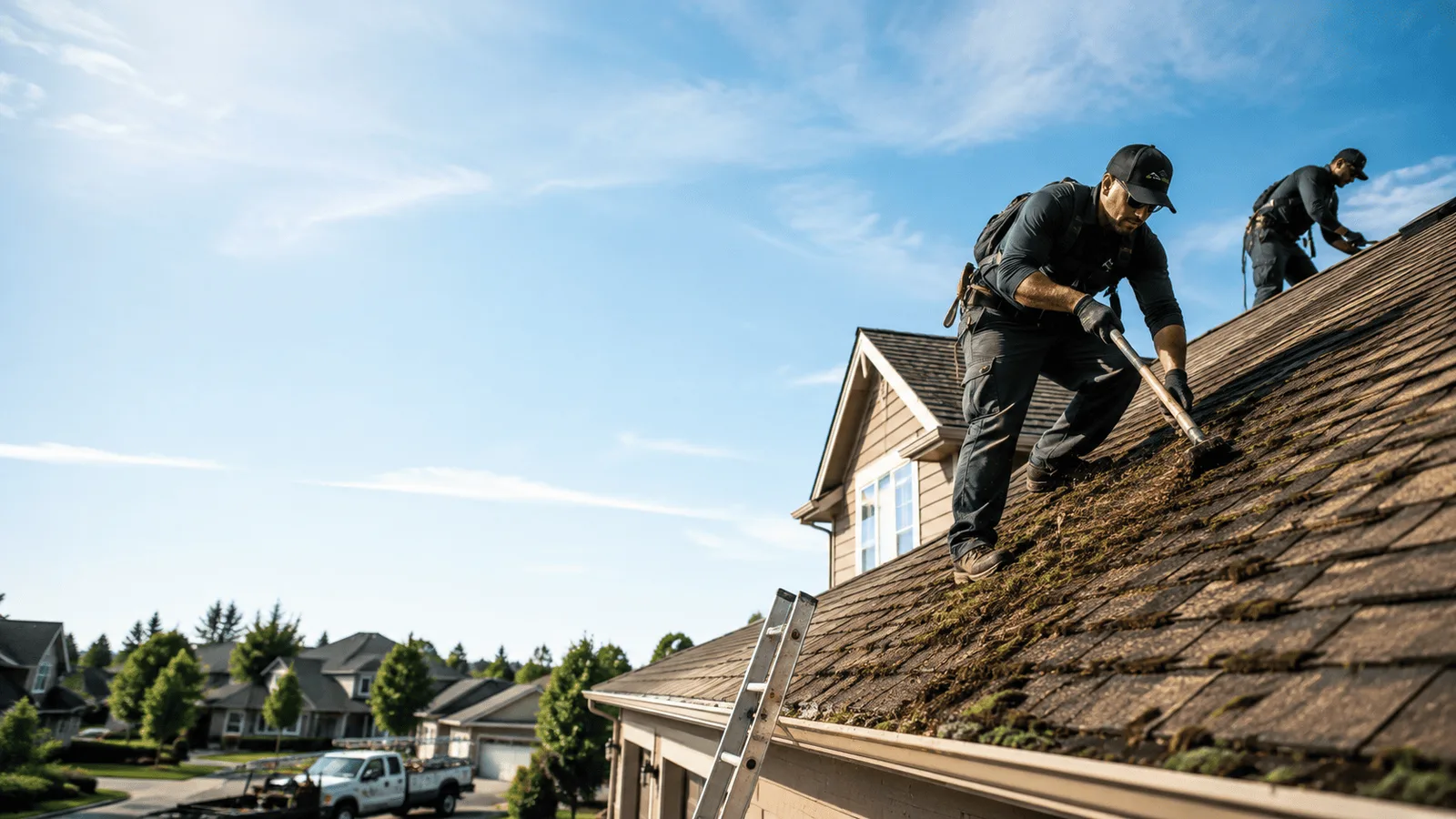 Roof Moss Removal in Lupton City, TN near me